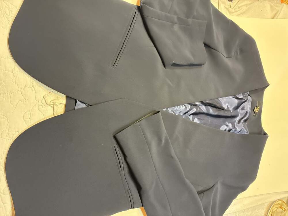 1.2.3 Paris Women's Black Formal Blazer Jacket